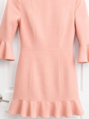 Black Halo Soft Pink Brooklyn Mini Dress size 6